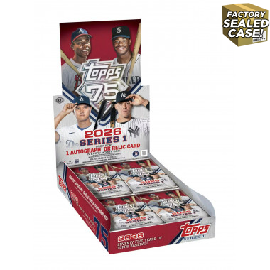 2026 Topps Series 1 Baseball Hobby (Choose Team - 4-Box Break #4)